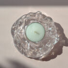 The Clear Jelly as candlelight holder