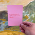Example of a statement card